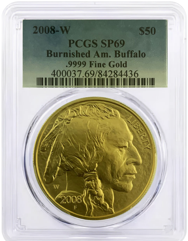 oz-burnished-american-gold-buffalo-pcgs-sp69-front-2008-w-1-img