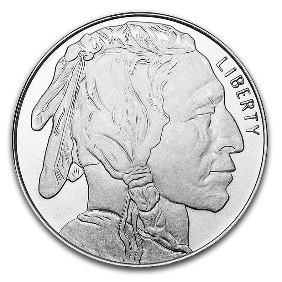 1-oz- Silver Buffalo Coin - Hollywood Gold Silver Exchange