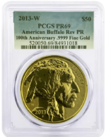 2013 American Gold Buffalo REV PR 100th Anniversary