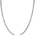 15'' Round Cut Tennis Necklace