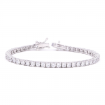 7.5'' Round Cut Tennis Bracelet