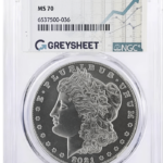 2021 S - Silver Morgan Dollar MS70 NGC