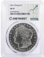 2021 S - Silver Morgan Dollar MS70 NGC