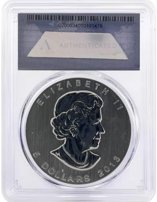 canada-1-oz-silver-wildlife-series-wood-bison-ms70-anacs-back-2013-img