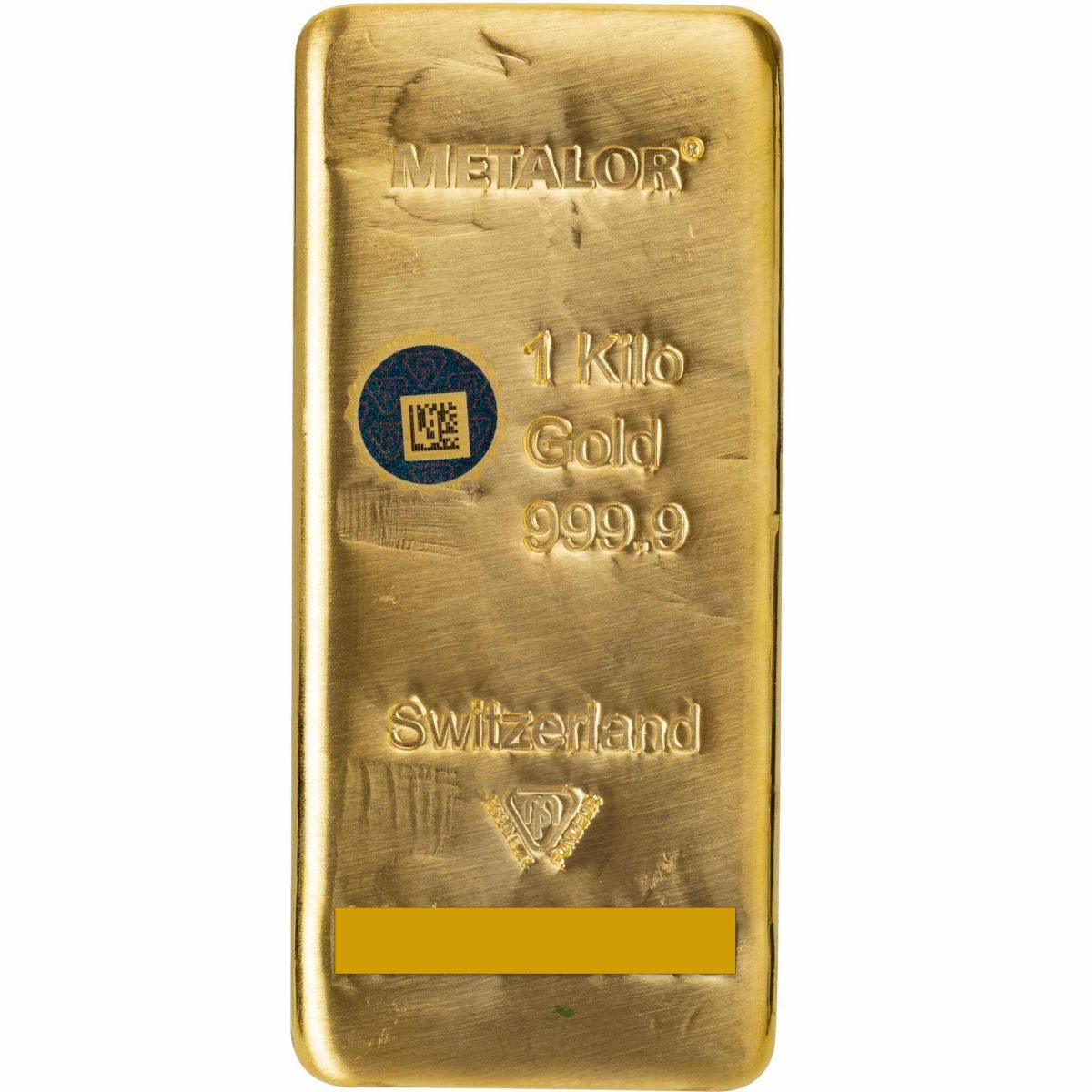1 kilo Gold Bar - Metalor - Hollywood Gold & Silver Exchange