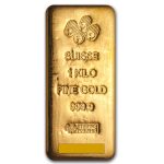 1 kilo Gold Bar - PAMP Cast .9999