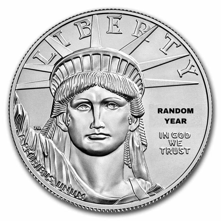 1 oz American Platinum Eagle coin