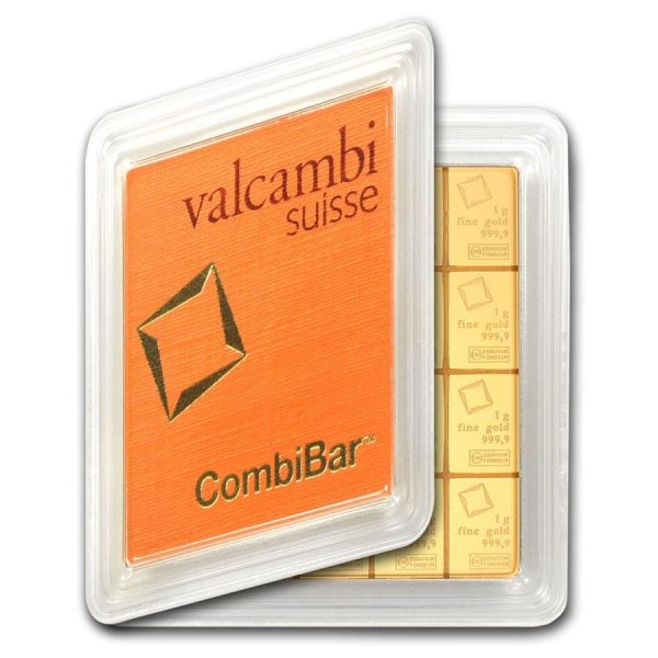 20 x 1g .9999 Valcambi CombiBar™ Gold (In Assay)