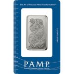 1 oz Platinum Bar - PAMP Fortuna (Carded)