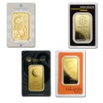 100 gram Gold Bar - Brand Varies (Carded)