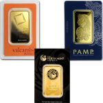50 gram Gold Bar - Brand Varies (Carded)