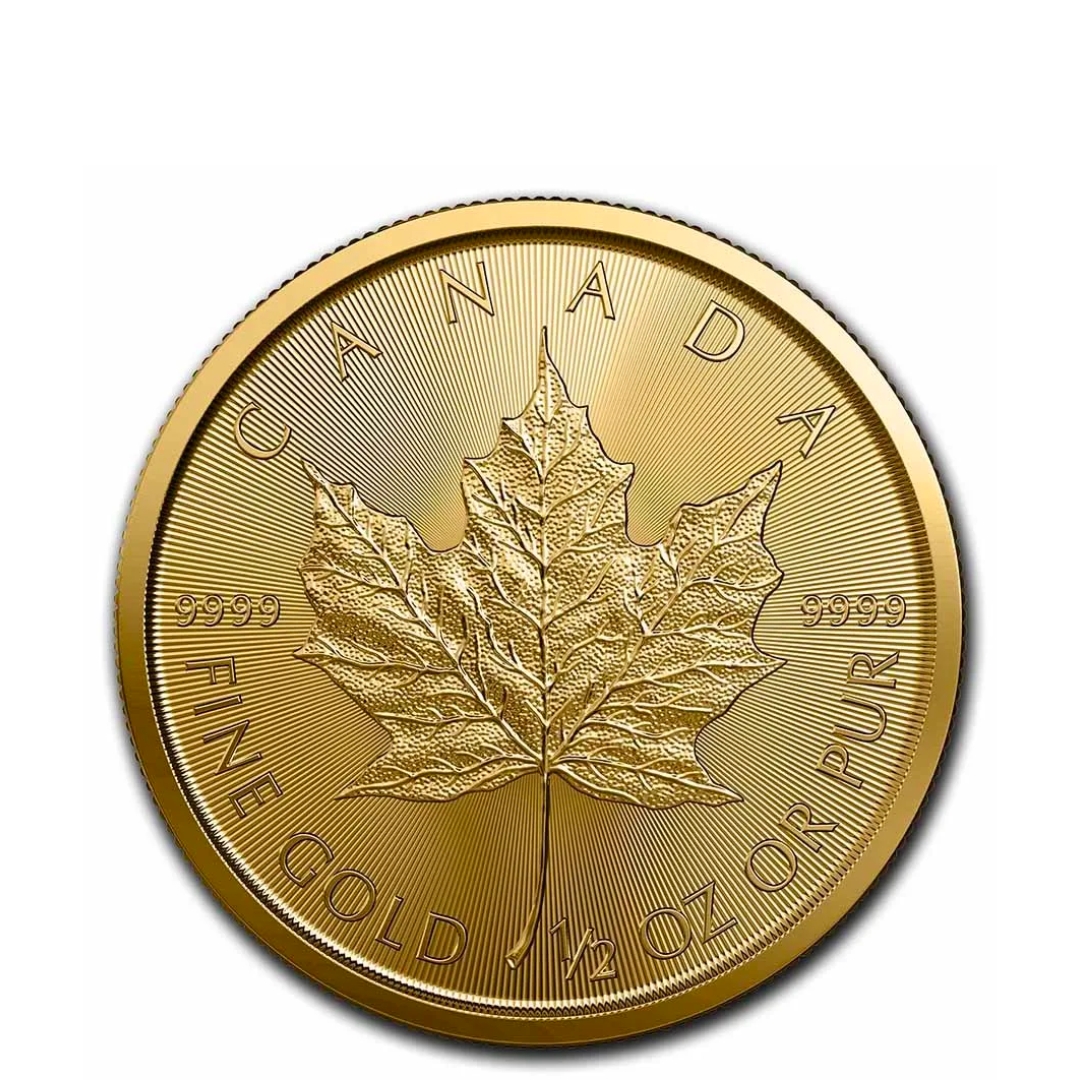 2023 Canada 12 oz Gold Maple Leaf 2026 Canada 1/2 oz Gold Maple Leaf - Image 1