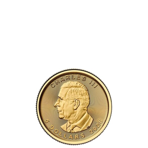 2026 Canada 1/10 oz Gold Maple Leaf - Image 2