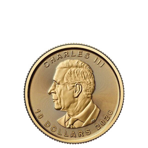 2026 Canada 1/4 oz Gold Maple Leaf - Image 2