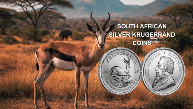 South African Silver Krugerrand Coins