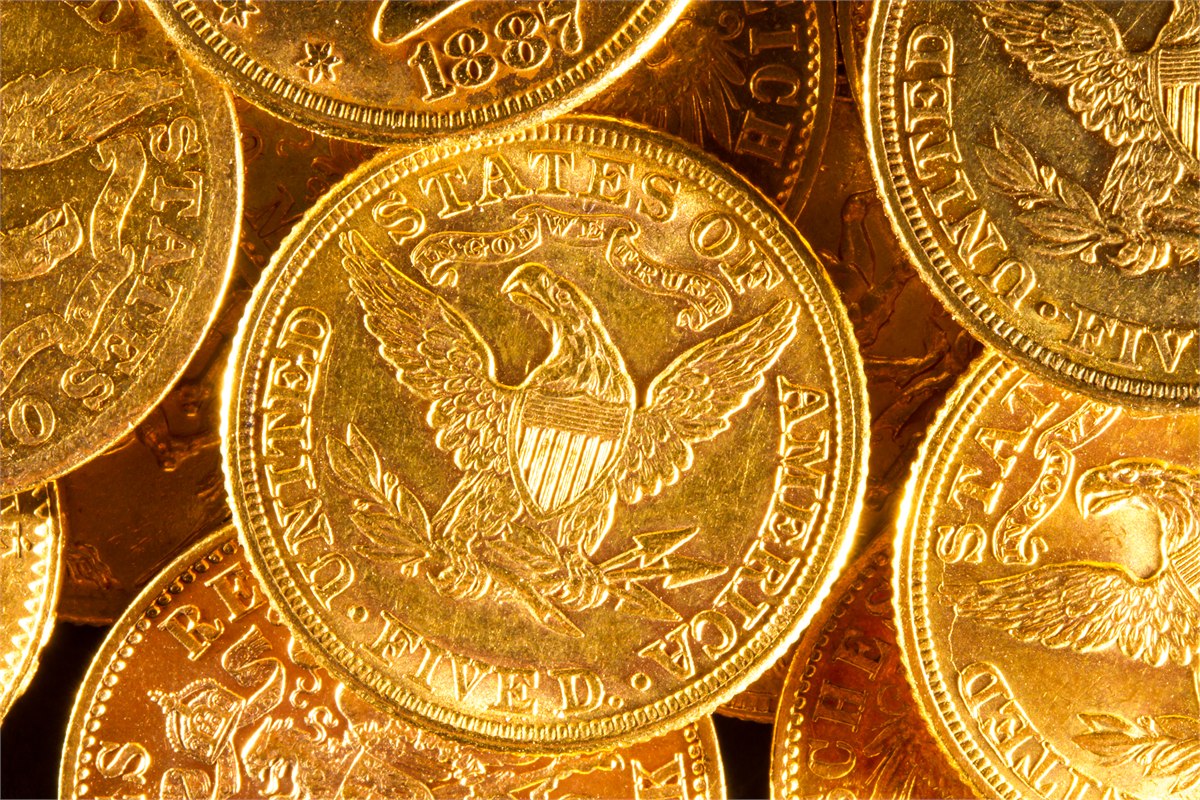 Gold coins