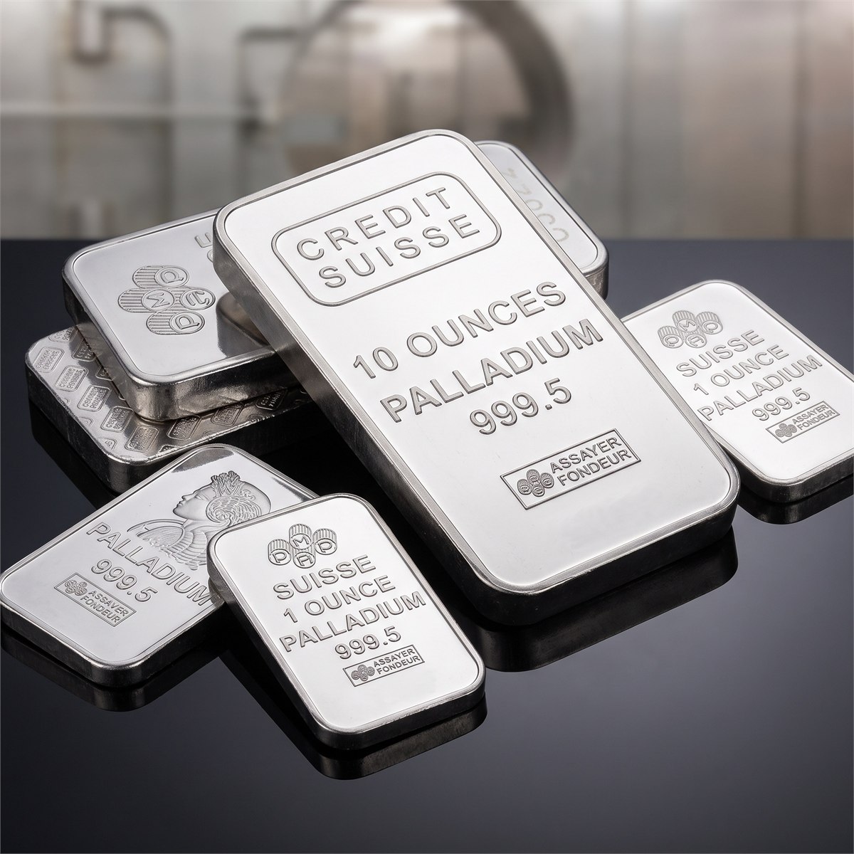Palladium bullion