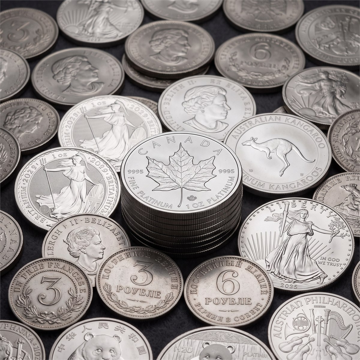 Platinum coins